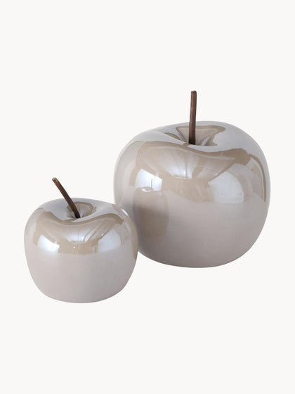 Westwing Piezas decorativas de dolomita Perly 2 uds