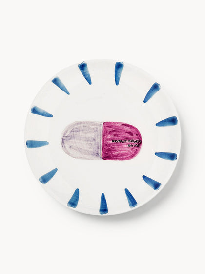 Westwing Plato De Pastel Pintado A Mano Instant Pleasure Pill
