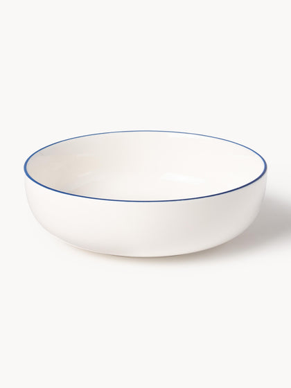 Westwing Platos hondos pequeños de porcelana Facile 2 uds