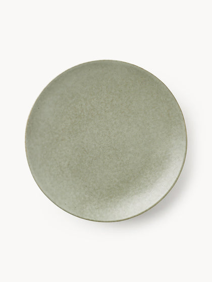 Westwing Platos llanos artesanales Nordic Marsh 4 uds