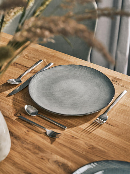 Westwing Platos Llanos Artesanales Nordic Sea 4 uds