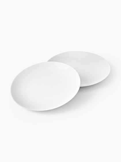 Westwing Platos Llanos De Porcelana Delight Modern 4 uds