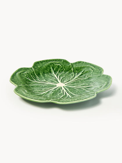 Westwing Platos Llanos Pintados A Mano Cabbage 2 uds