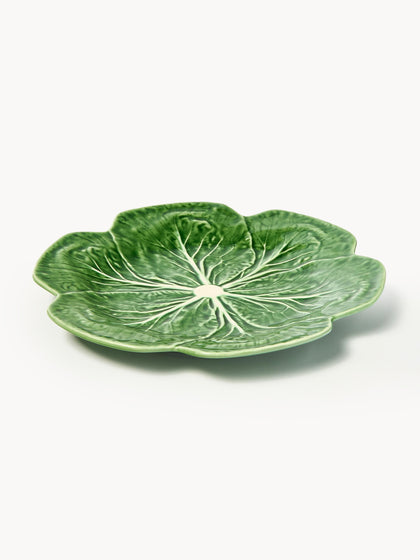 Westwing Platos Llanos Pintados A Mano Cabbage 2 uds