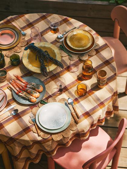 Westwing Platos Postre Artesanales De Gres 70's 2 Uds