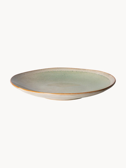 Westwing Platos Postre Artesanales De Gres 70's 2 Uds