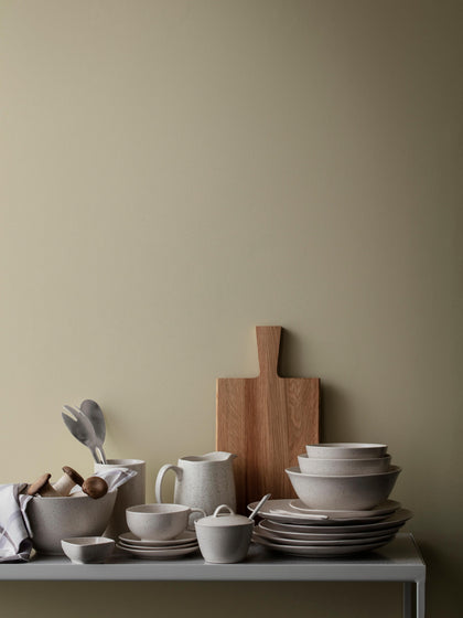 Westwing Platos Postre Artesanales Nordic Vanilla 4 uds