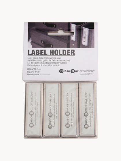 Westwing Portaetiquetas Verticales Clips Label 4 Uds