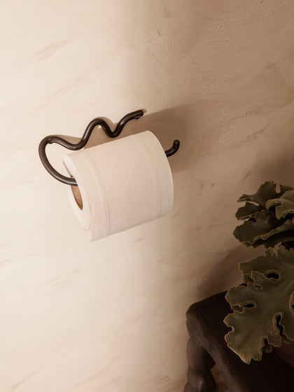 Westwing Portarollos De Pared De Metal Artesanal Curvature