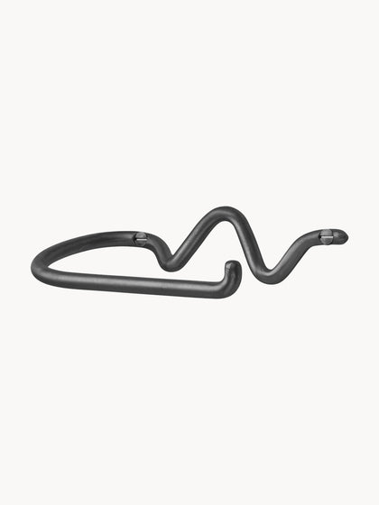 Westwing Portarollos de pared de metal artesanal Curvature