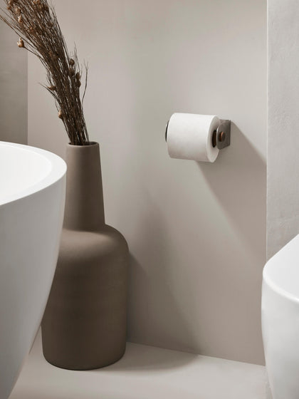 Westwing Portarrollos De Baño De Madera De Nogal Dowel