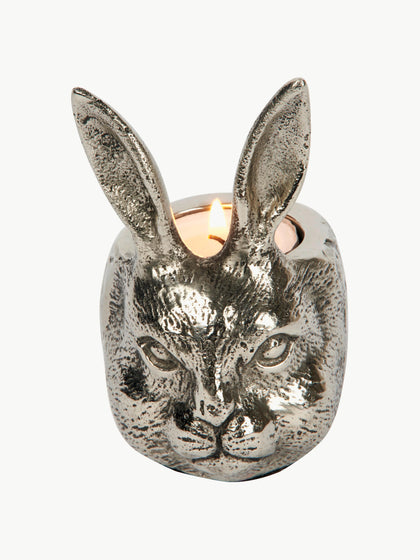 Westwing Portavelas artesanal con efecto envejecido Galileo