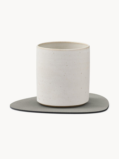 Westwing Posavasos Asimétricos De Cuero Curve 4 uds