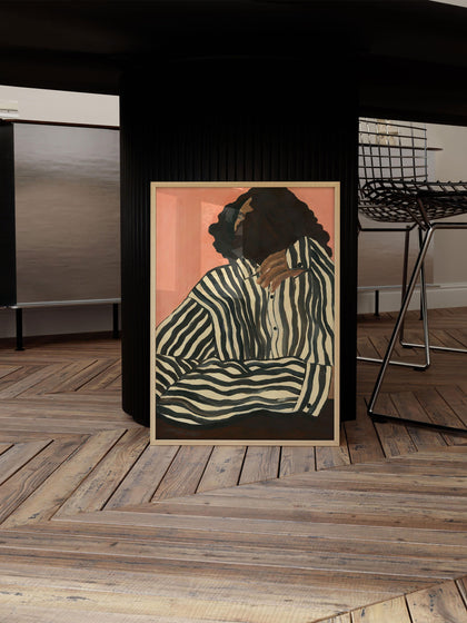 Westwing Póster Serene Stripes By Hanna Peterson X The Poster Club