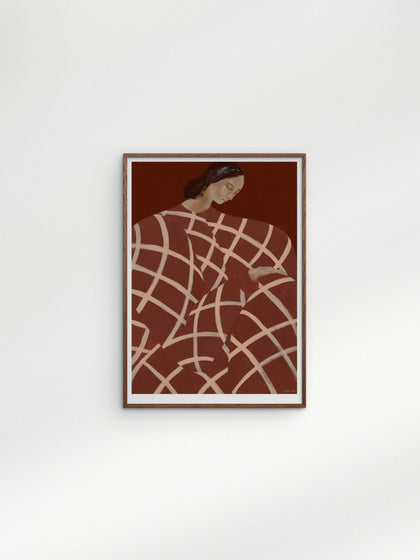 Westwing Póster Waiting At Art Et Metiers By Sofia Lind X The Poster Club