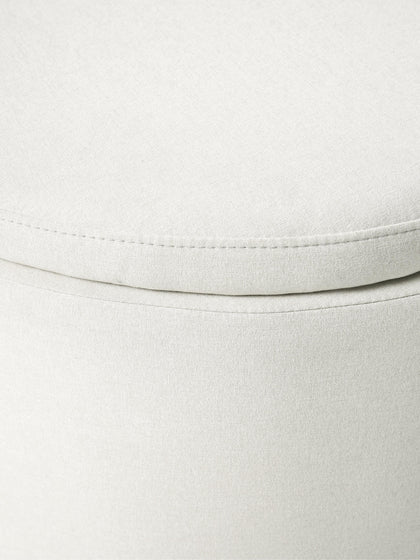 Westwing Puf Grande Tapizado Con Espacio De Almacenamiento Alida