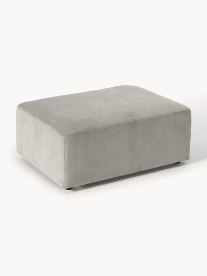 Westwing Puf Reposapiés De Pana Melva An 99 X F 72 Cm