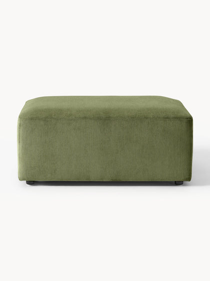 Westwing Puf Reposapiés De Pana Melva An 99 X F 72 Cm