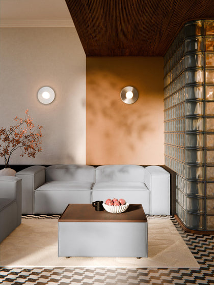 Westwing Reposapiés Puf Con Espacio De Almacenamiento Lennon