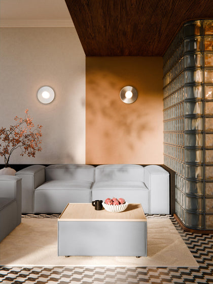 Westwing Reposapiés Puf Con Espacio De Almacenamiento Lennon