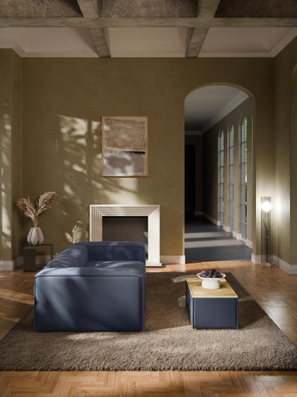 Westwing Reposapiés Puf Con Espacio De Almacenamiento Lennon