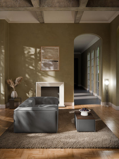 Westwing Reposapiés Puf Con Espacio De Almacenamiento Lennon