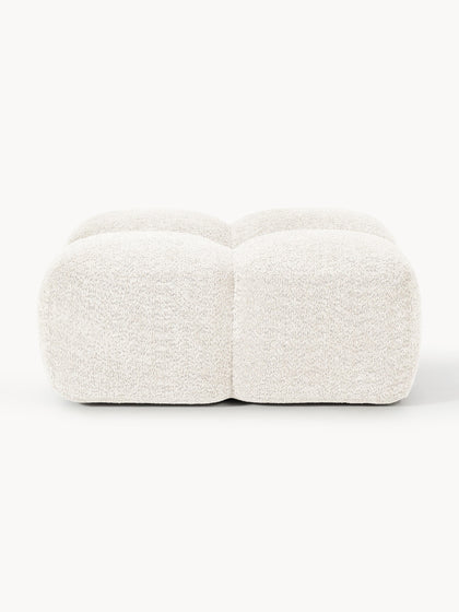 Westwing Reposapiés Puf De Borreguillo Bouclé Tayla