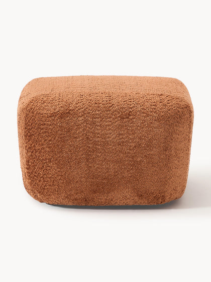 Westwing Reposapiés Puf De Borreguillo Bouclé Wolke