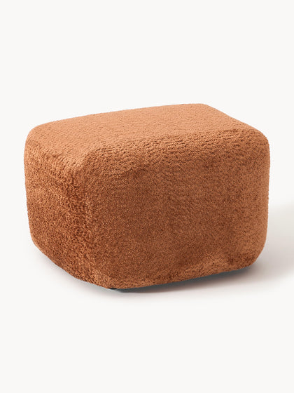 Westwing Reposapiés Puf De Borreguillo Bouclé Wolke
