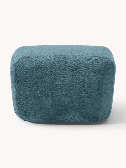 Westwing Reposapiés Puf De Borreguillo Bouclé Wolke