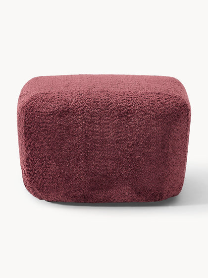 Westwing Reposapiés Puf De Borreguillo Bouclé Wolke