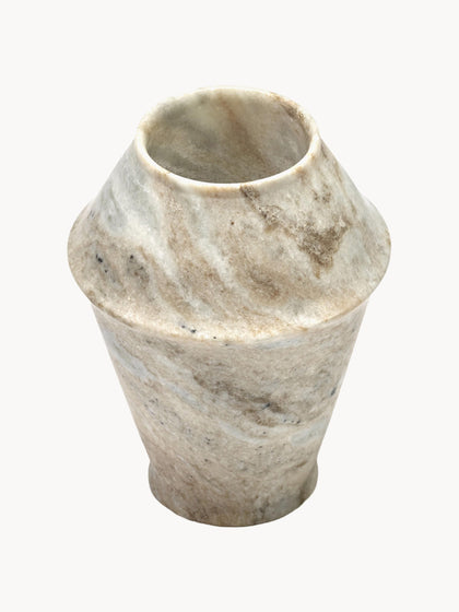 Westwing Serax X Kelly Wearstler Jarrón De Mármol Dune 18 Cm