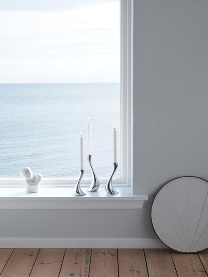 Westwing Set De Candelabros De Acero Inoxidable Cobra 3 uds