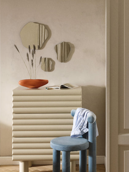 Westwing Set De Espejos De Pared Sin Marco Lia 3 uds