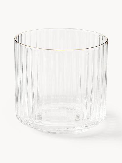 Westwing Set De Jarra Soplada Con Vasos Aleo 5 Pzas