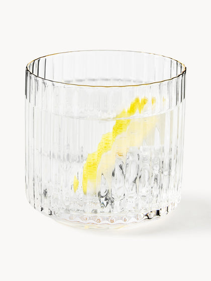 Westwing Set De Jarra Soplada Con Vasos Aleo 5 Pzas