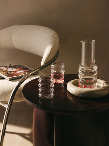 Westwing Set De Jarra Y Vasos Soplado Bubbly 5 Pzas