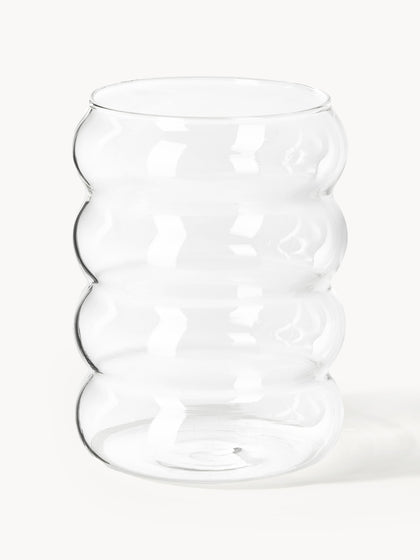 Westwing Set De Jarra Y Vasos Soplado Bubbly 5 Pzas