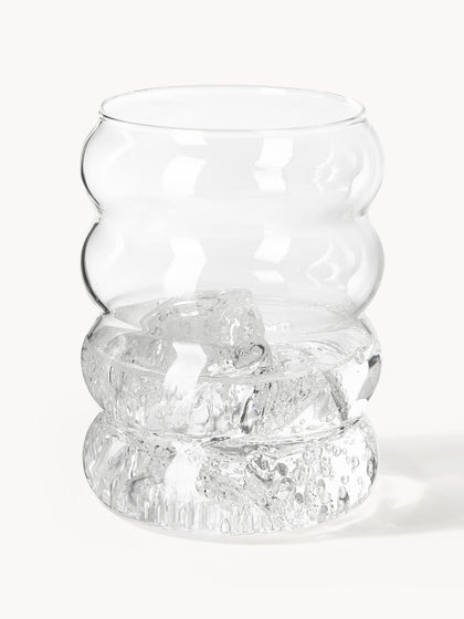 Westwing Set De Jarra Y Vasos Soplado Bubbly 5 Pzas