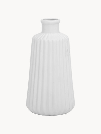 Westwing Set De Jarrones De Porcena Con Relieve Esko 2 uds