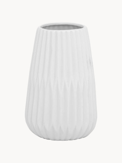 Westwing Set De Jarrones De Porcena Con Relieve Esko 2 uds