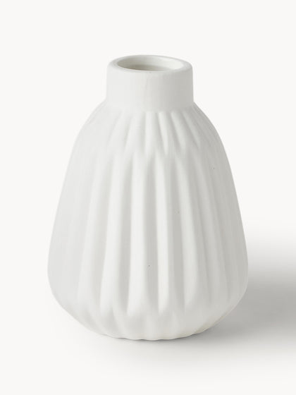 Westwing Set De Jarrones Pequeños De Porcelana Palo 3 uds