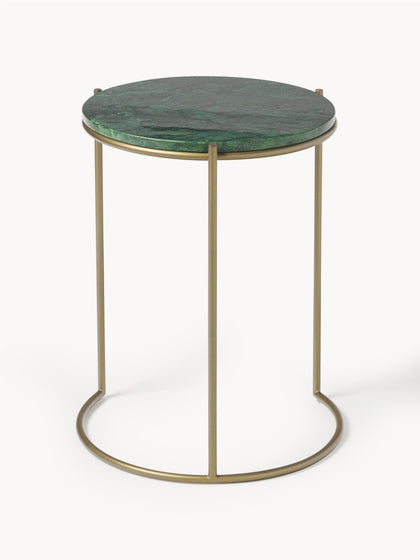 Westwing Set De Mesas Auxiliares De Mármol Ella 2 pzas