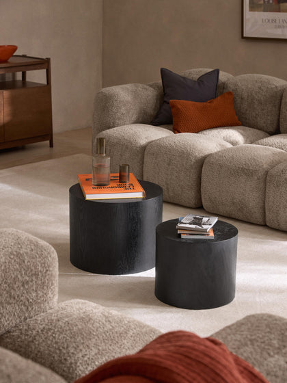 Westwing Set De Mesas De Centro De Madera Dan 2 uds