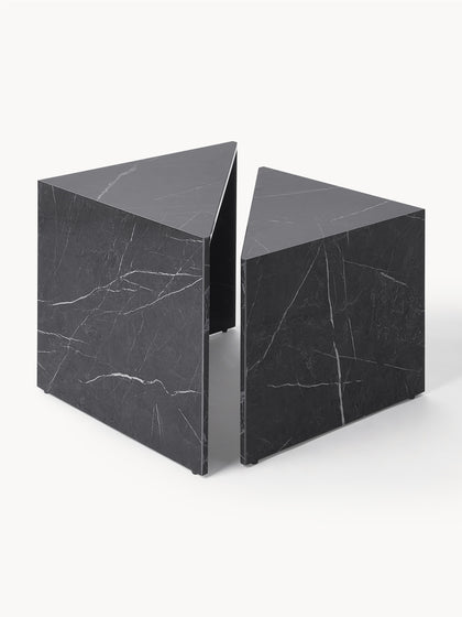 Westwing Set De Mesas De Centro En Look Mármol Vilma 2 uds