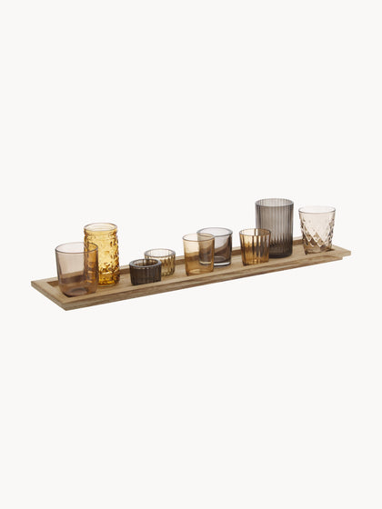 Westwing Set De Portavelas De Vidrio Wessel 10 pzas