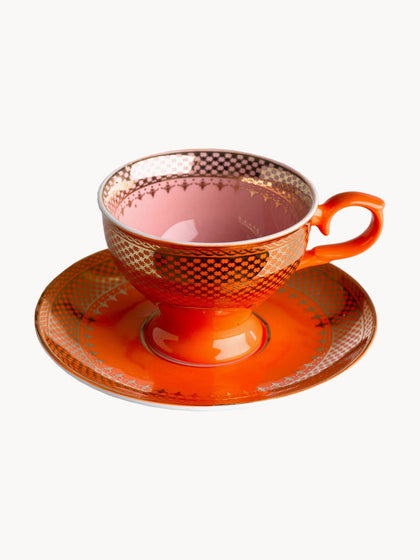 Westwing Set De Tazas De Espresso Con Platitos Grandma 4 uds