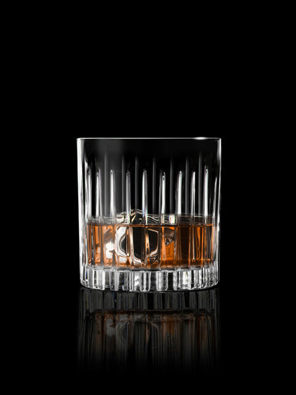 Westwing Set De Vasos De Cristal Con Relieve Timeless 18 pzas