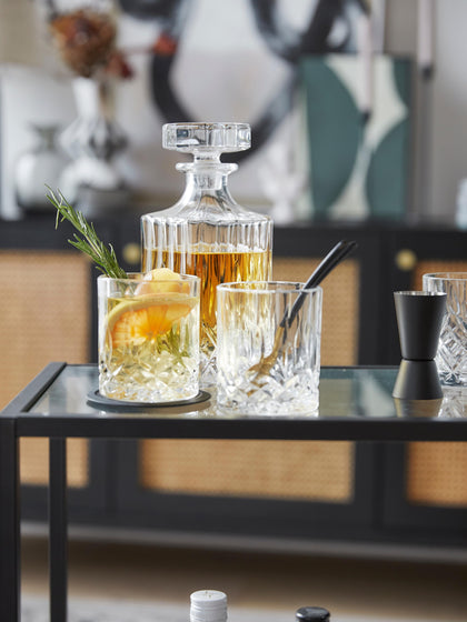 Westwing Set De Whisky Con Relieve De Cristal George 3 pzas