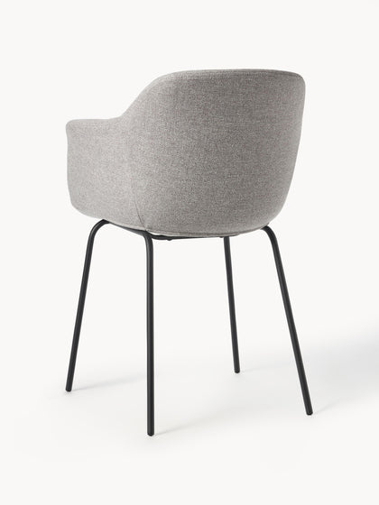 Westwing Silla Con Asiento Estrecho Y Reposabrazos Fiji